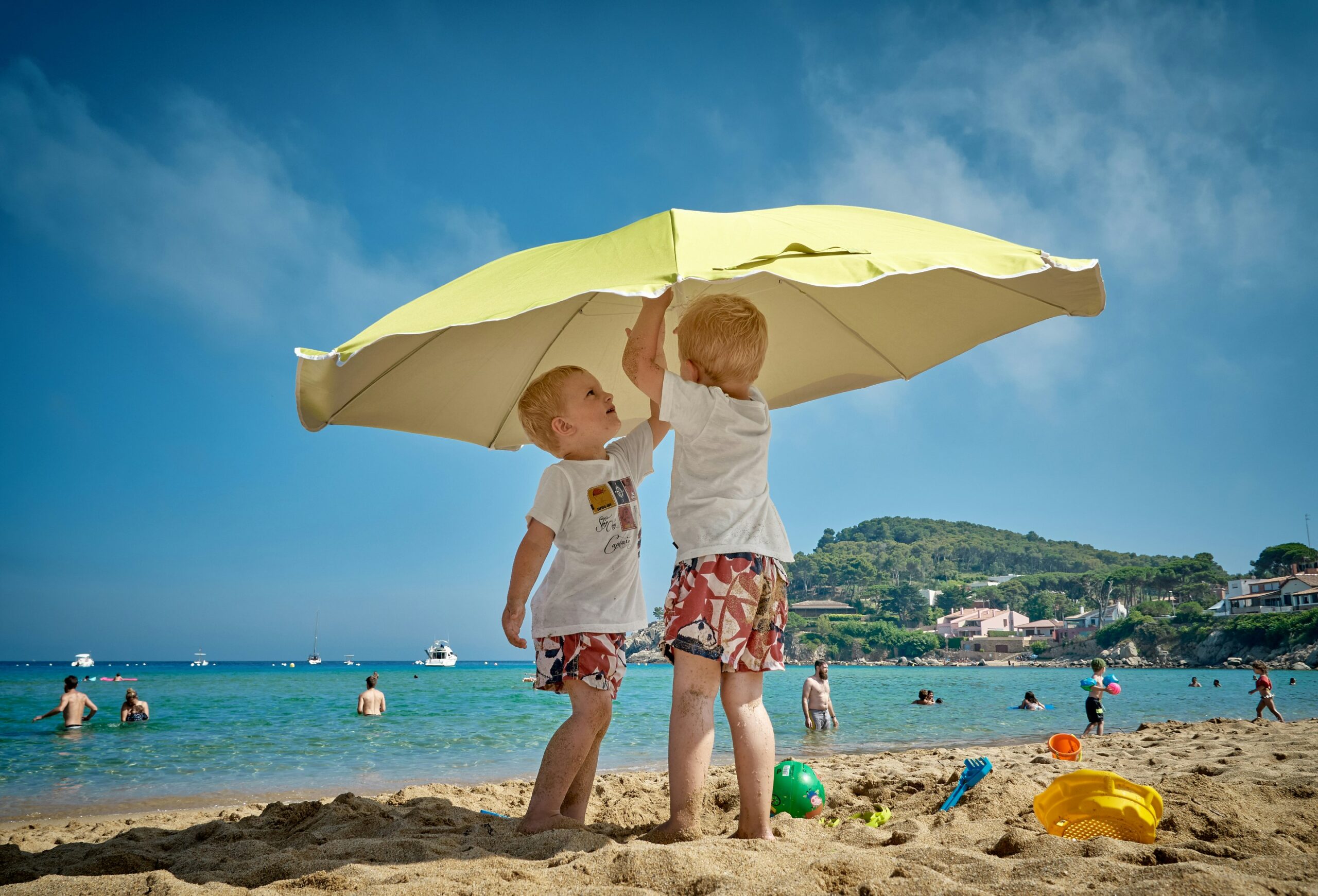 Kids on vacation