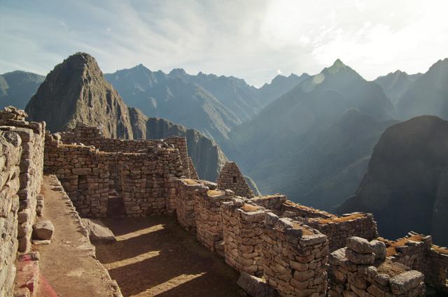 Peru Machu Picchu Ancient ruins Mountains Landscape